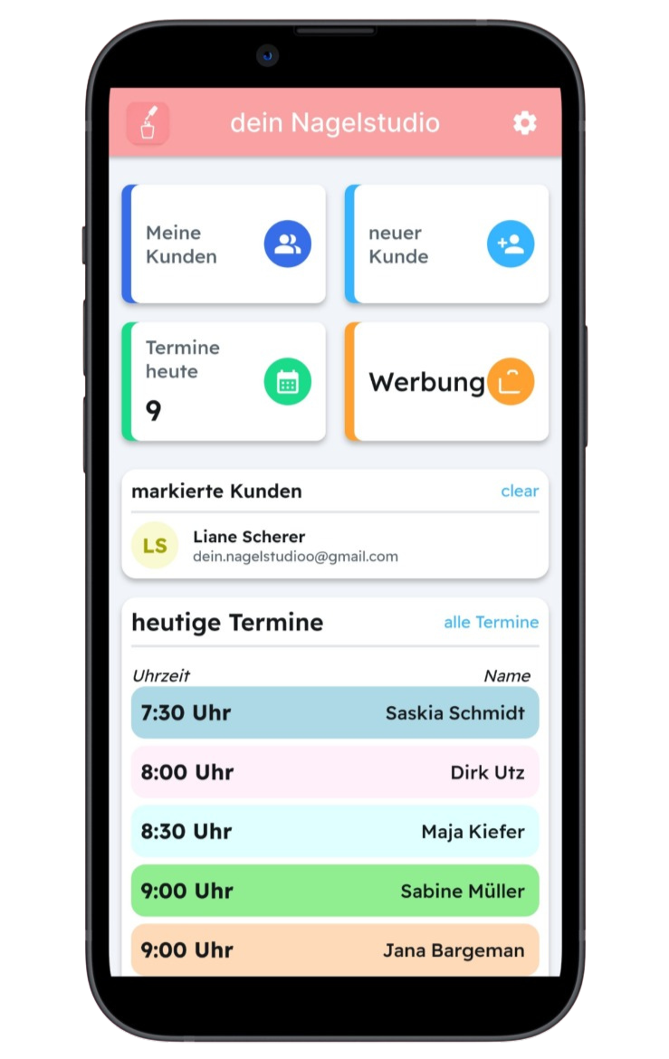 CRM Überblick in CheckIn Plus