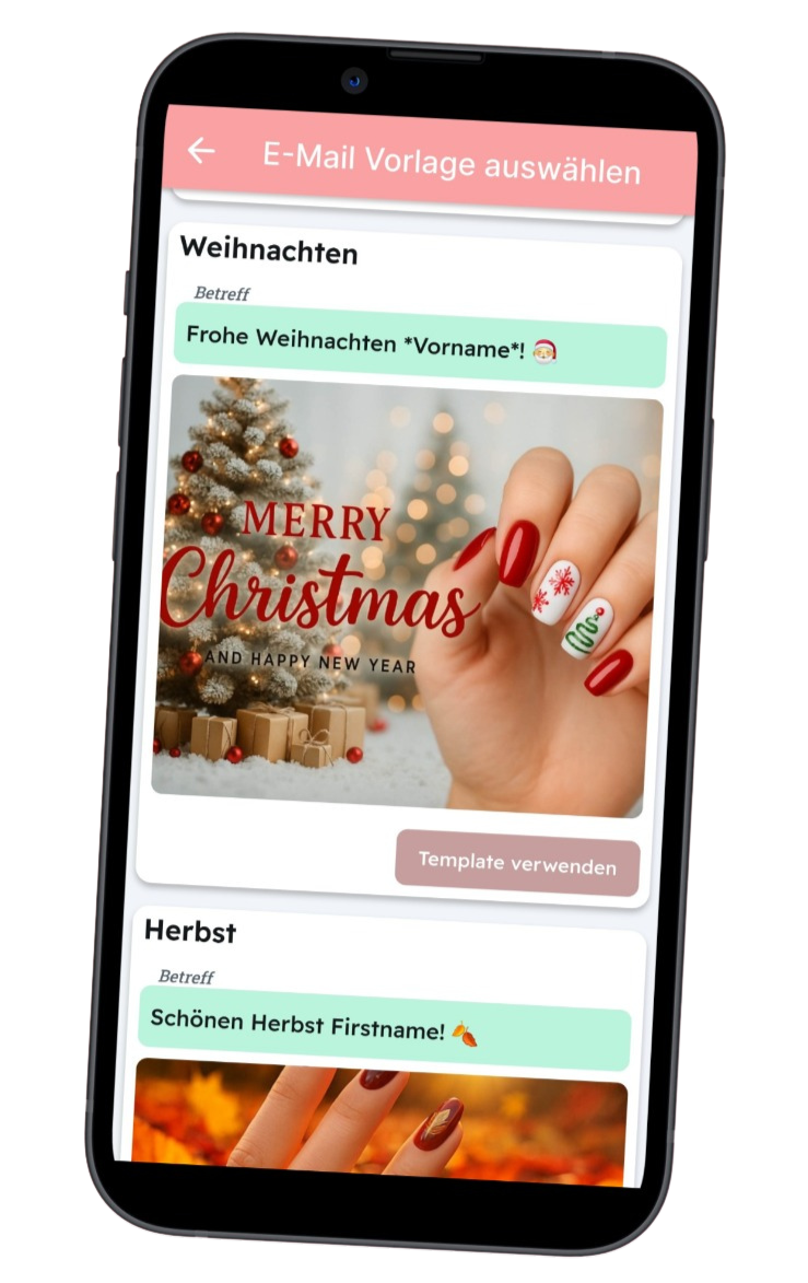 E-Mail Vorlage in CheckIn Plus